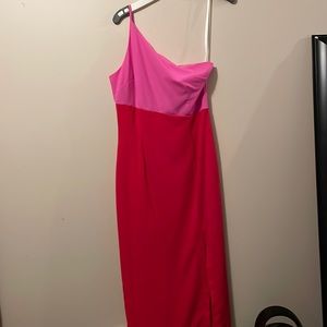 Petal and Pup one shoulder dress